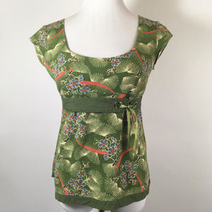 Anthropologie cotton Mon Petit Oiseau top